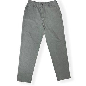 Vintage 90s Riders Casuals Gray Pinstripe Pants Long